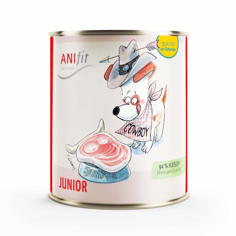 Hund Hundefutter Nassfutter Junior 810g 6 Stück -1- Anifit