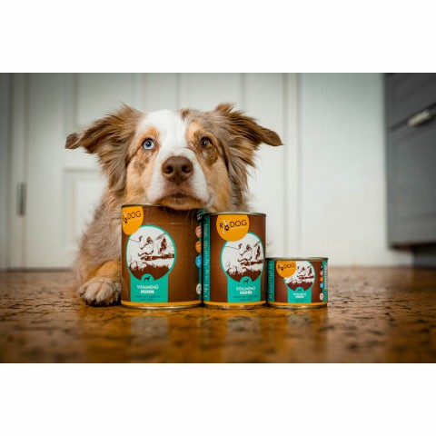 Hund Hundefutter Nassfutter RyDog Vitalmenü Huhn 400g 6 Stück -3- Anifit