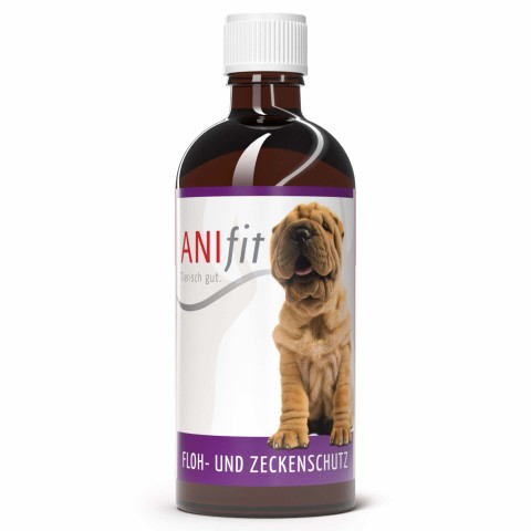Hund Katze Nahrungsergänzungen Floh/Zeckenschutz Nachfüllung 100ml 1 Stück -1- Anifit